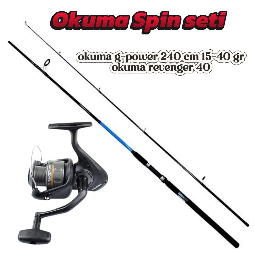 OKUMA G-POWER SPİN SETİ