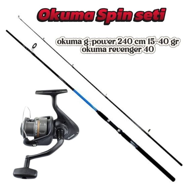 OKUMA G-POWER SPİN SETİ
