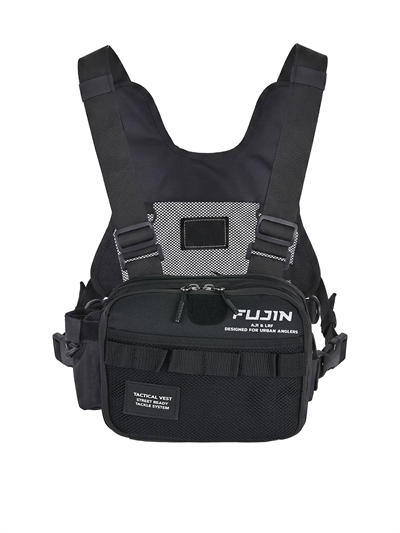 Fujin Tactical Vest Black Balıkçı Çantası