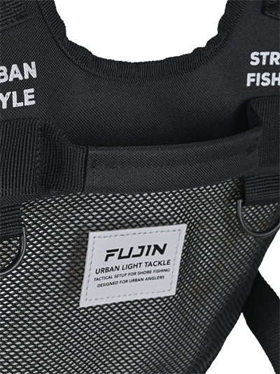 Fujin Tactical Vest Black Balıkçı Çantası