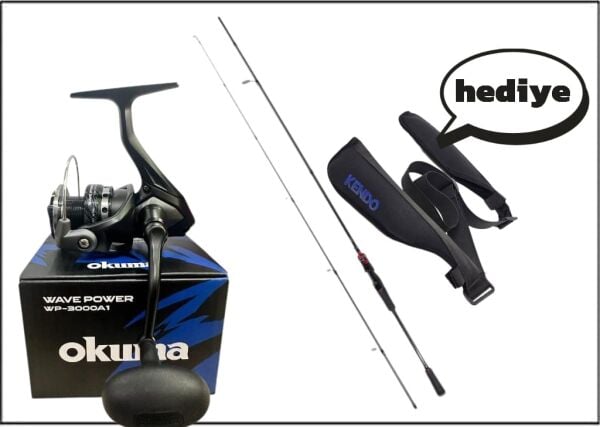 RYUJİ LUNA 2.70 4-35 / OKUMA WAVE POWER 3000 LİGHT SPİN SETİ