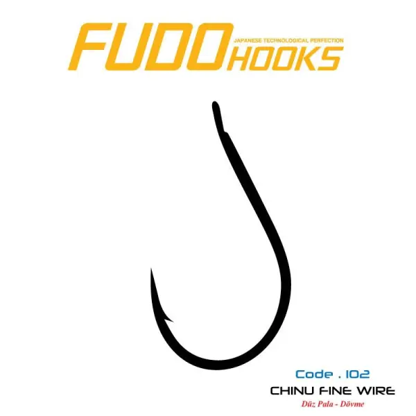 Fudo 1021 Chinu Fine Wire Black Nikel İğne