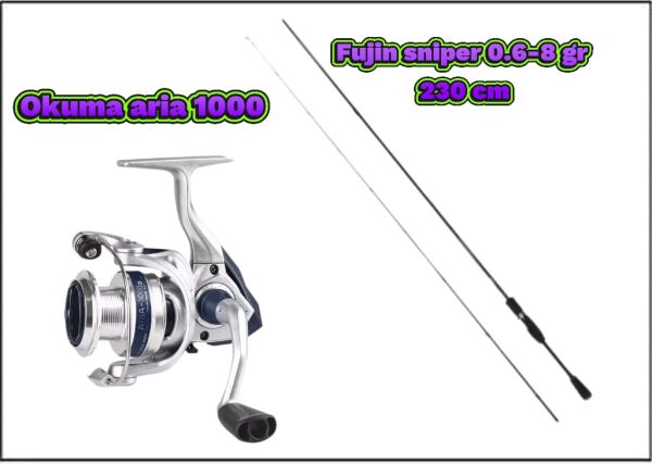 LRF TAKIM FUJİN SNİPER 230cm 0.6-8gr OKUMA ARİA 1000
