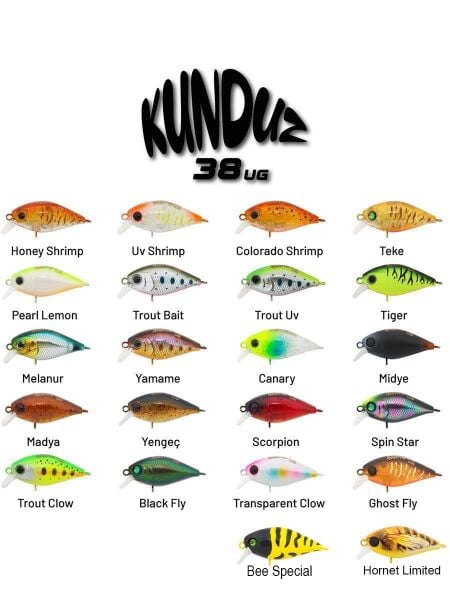 Hanfish Kunduz UG 3.8 Cm 4 Gr Maket Yem