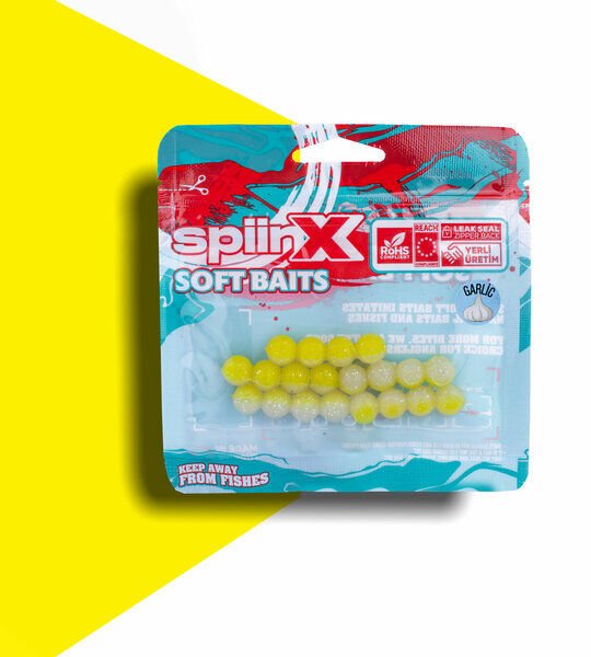 SPIINX BALIK YUMURTASI 10MM 20P SARIMSAKLI GLOW LEMONADE