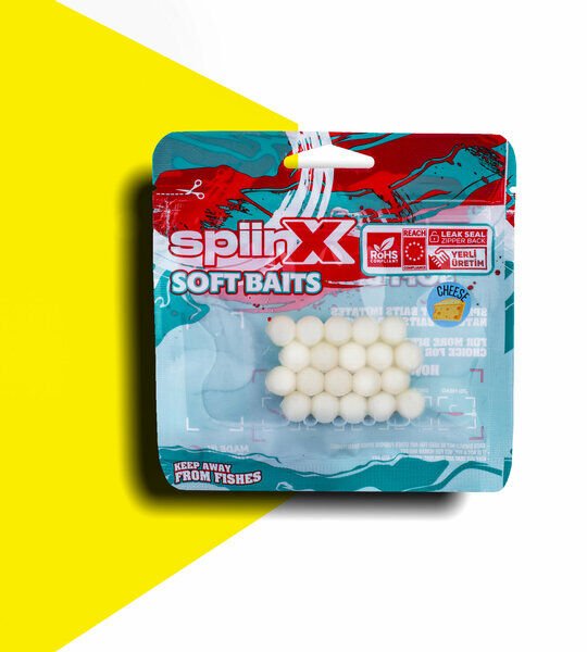SPIINX BALIK YUMURTASI 10MM 20P PEYNİR GLOW PEARL