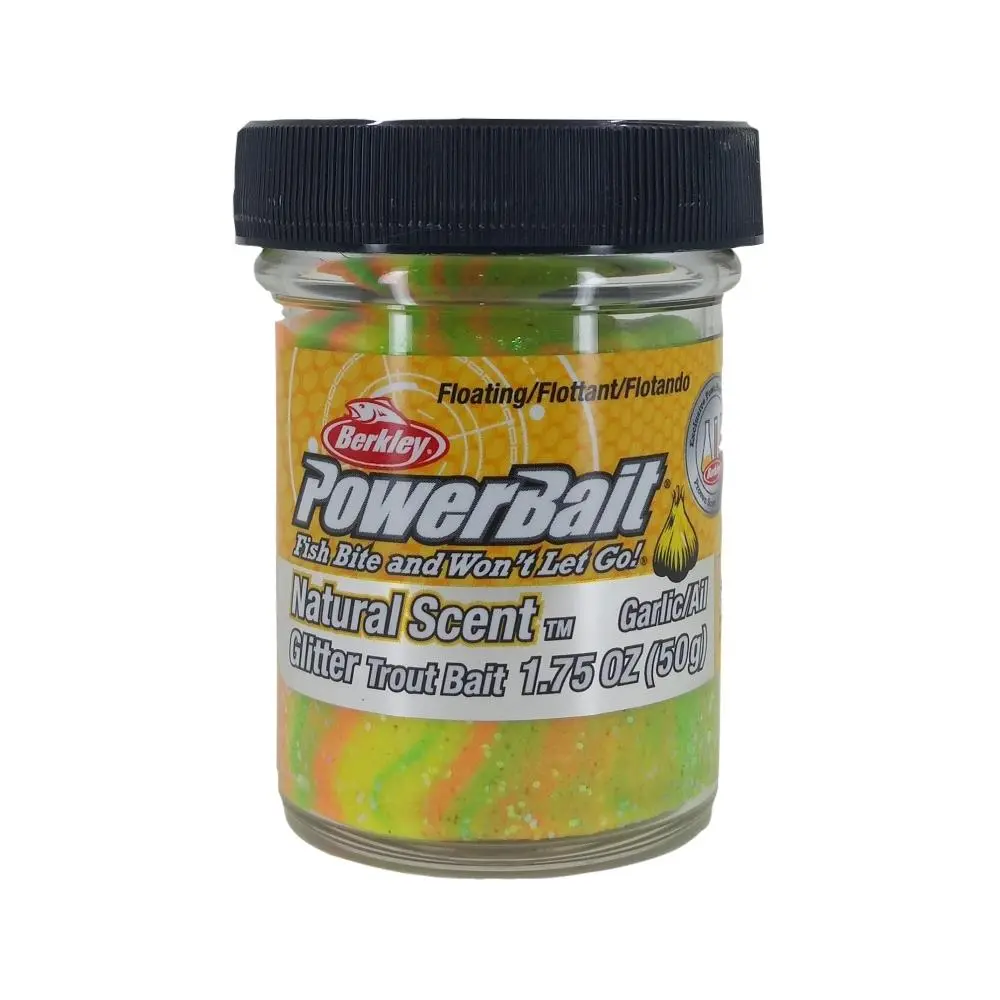 Berkley Powerbait Naturel Scent Garlic Simli Alabalık Hamuru Gökkuşağı Sarımsaklı