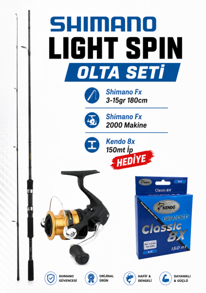 Shimano Light Spin Olta Seti